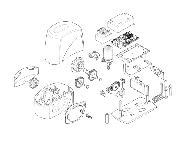 came-bx-243-komplett
