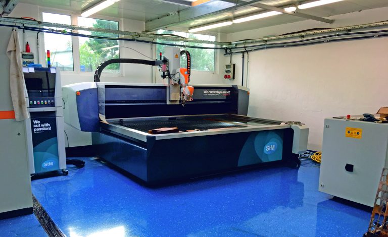 3d-wasserschneideanlage